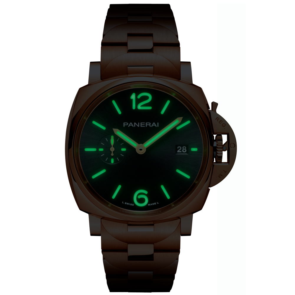 PANERAI Luminor Due TuttoOro PAM01442 night view