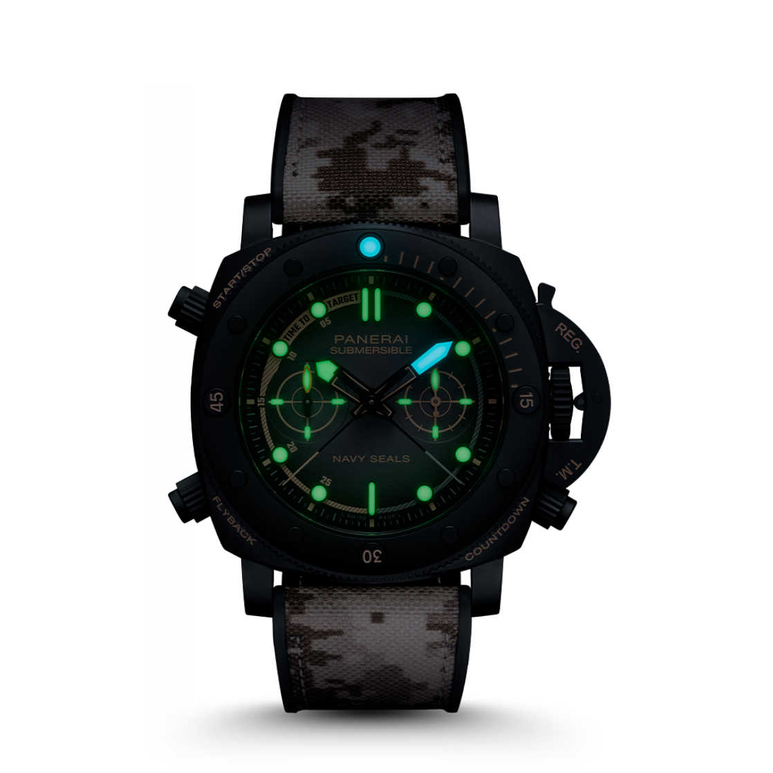 PANERAI サブマーシブル クロノ ネイビーシールズ PNPAM01521