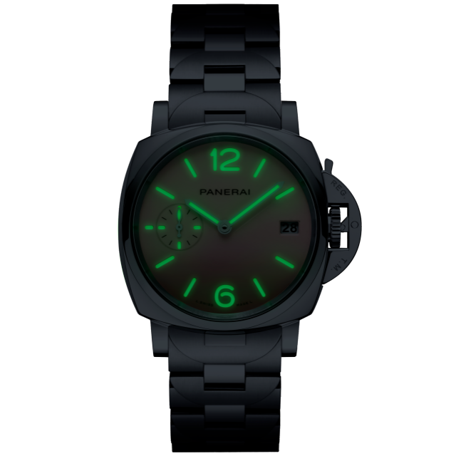 PANERAI Luminor Due Pastello PAM01319 Night view