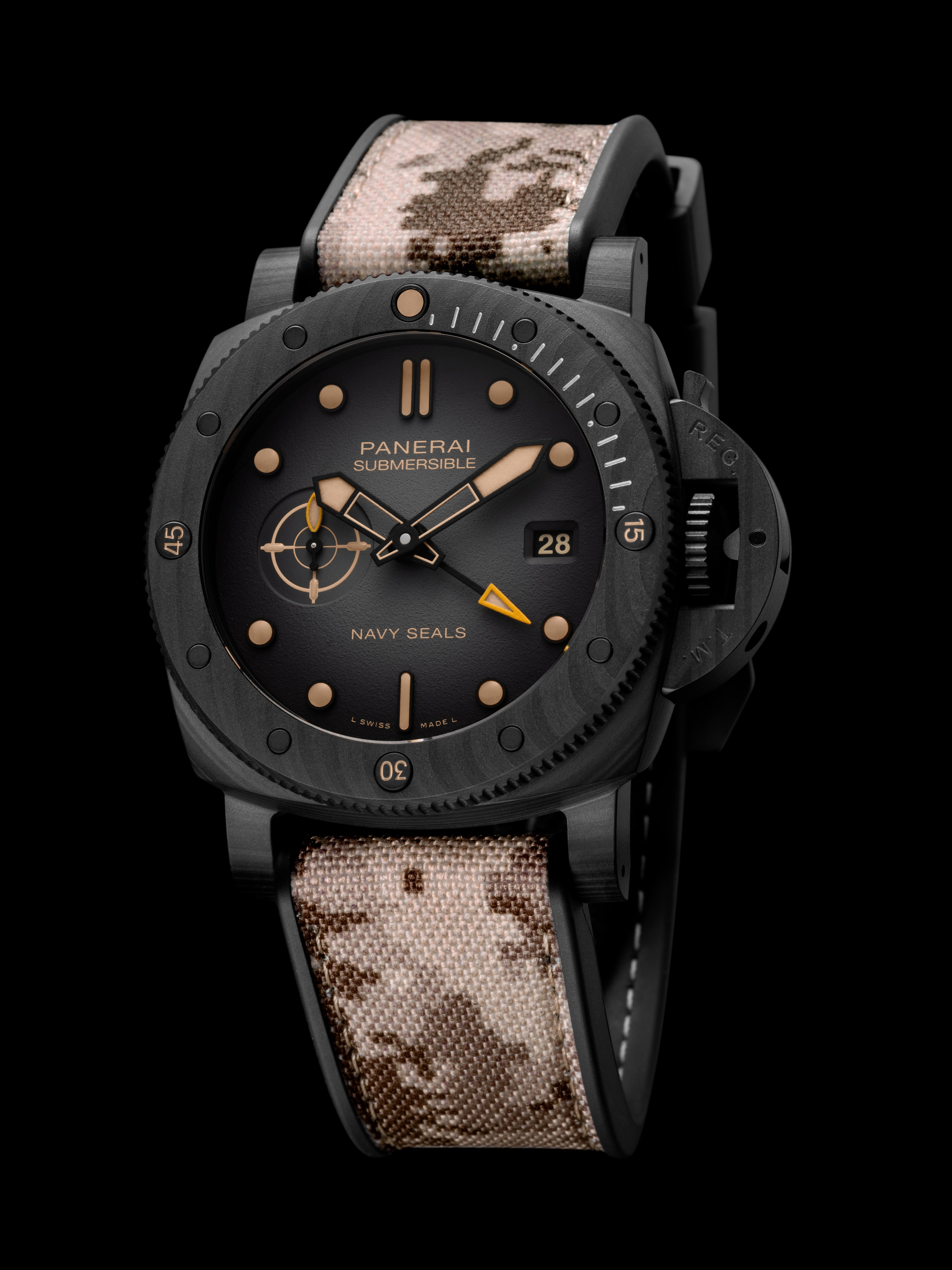 PAM☆彡.。さま Panerai Submersible Navy SEALs GMT PAM 1513 44mm Automatic | US