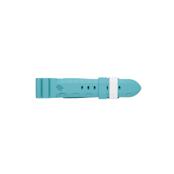 PNMXE0M1TM - Strap caoutchouc light blue