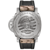 PANERAI Submersible Navy SEALs Titanio PAM01669 Back view