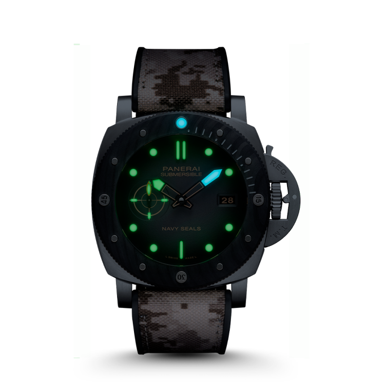 PANERAI Submersible Navy SEALs Titanio PAM01669