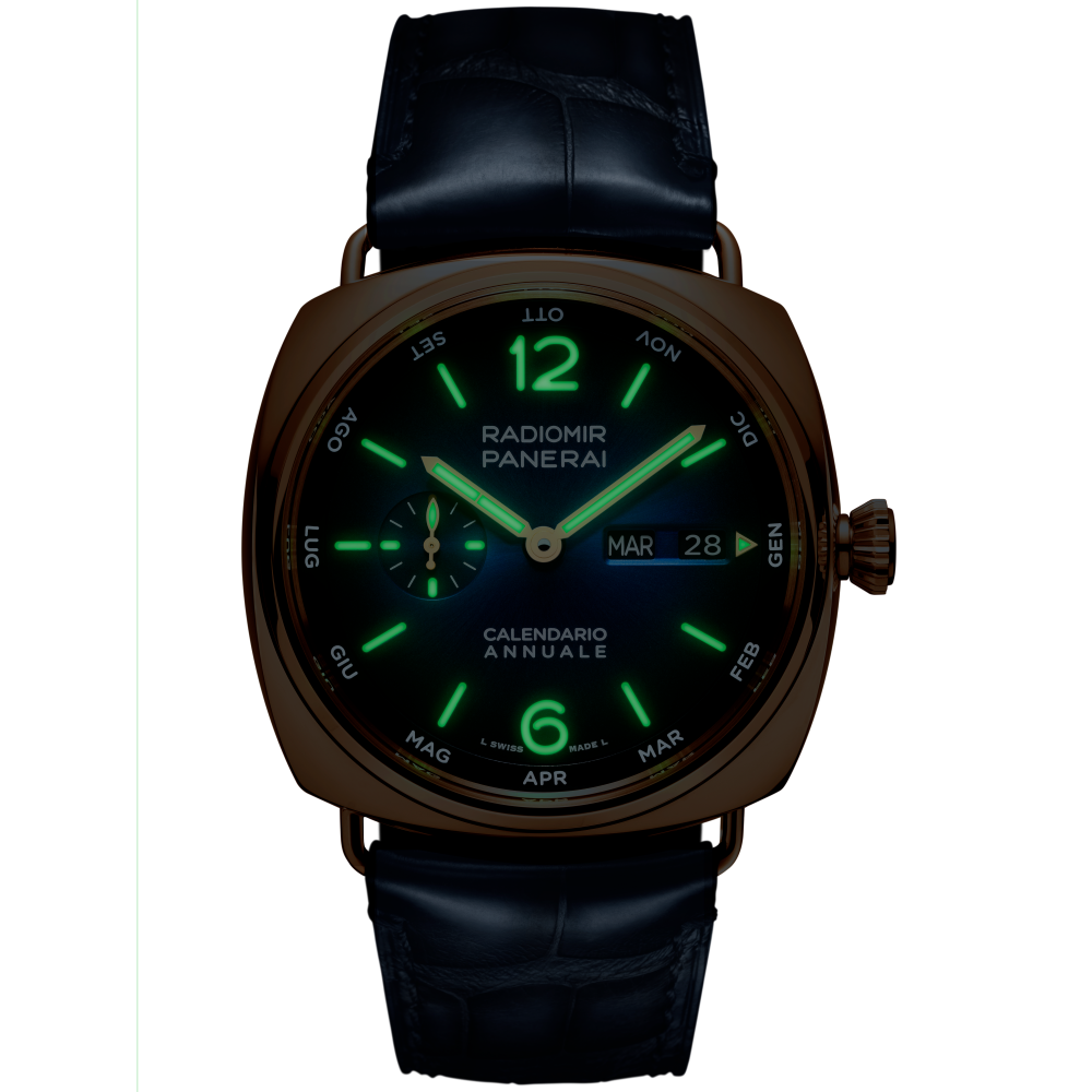 PANERAI Radiomir Annual Calendar PAM01363 night view
