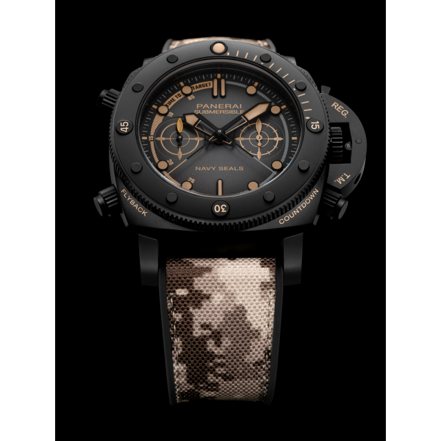 PANERAI Submersible Chrono Navy SEALs Titanio PAM01521 Detail 2
