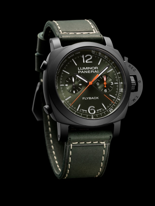 PANERAI Luminor Chrono Flyback PAM01498 Detail 