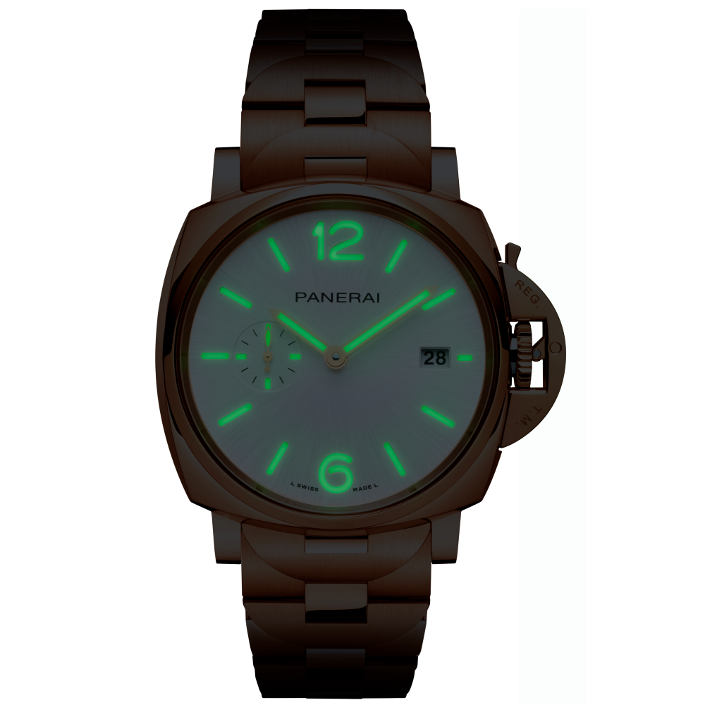 PANERAI Luminor Due TuttoOro PAM01494 night view