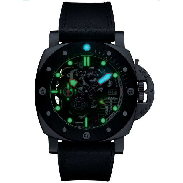 PANERAI Submersible S Brabus PAM01403 Night view