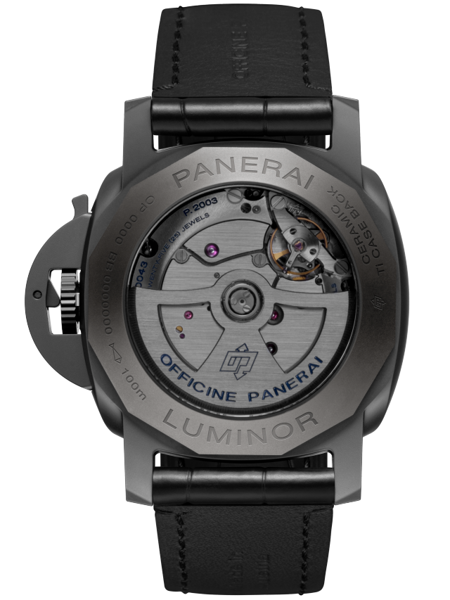 PANERAI Luminor Dieci Giorni GMT Ceramica PAM01483 Detail 
