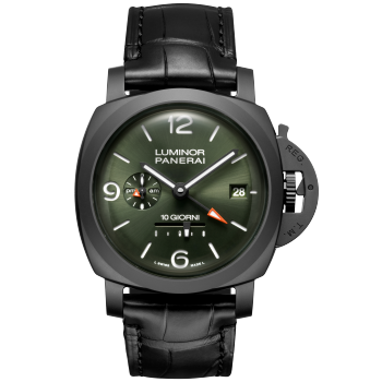 PNPAM01483 - Luminor Dieci Giorni GMT Ceramica