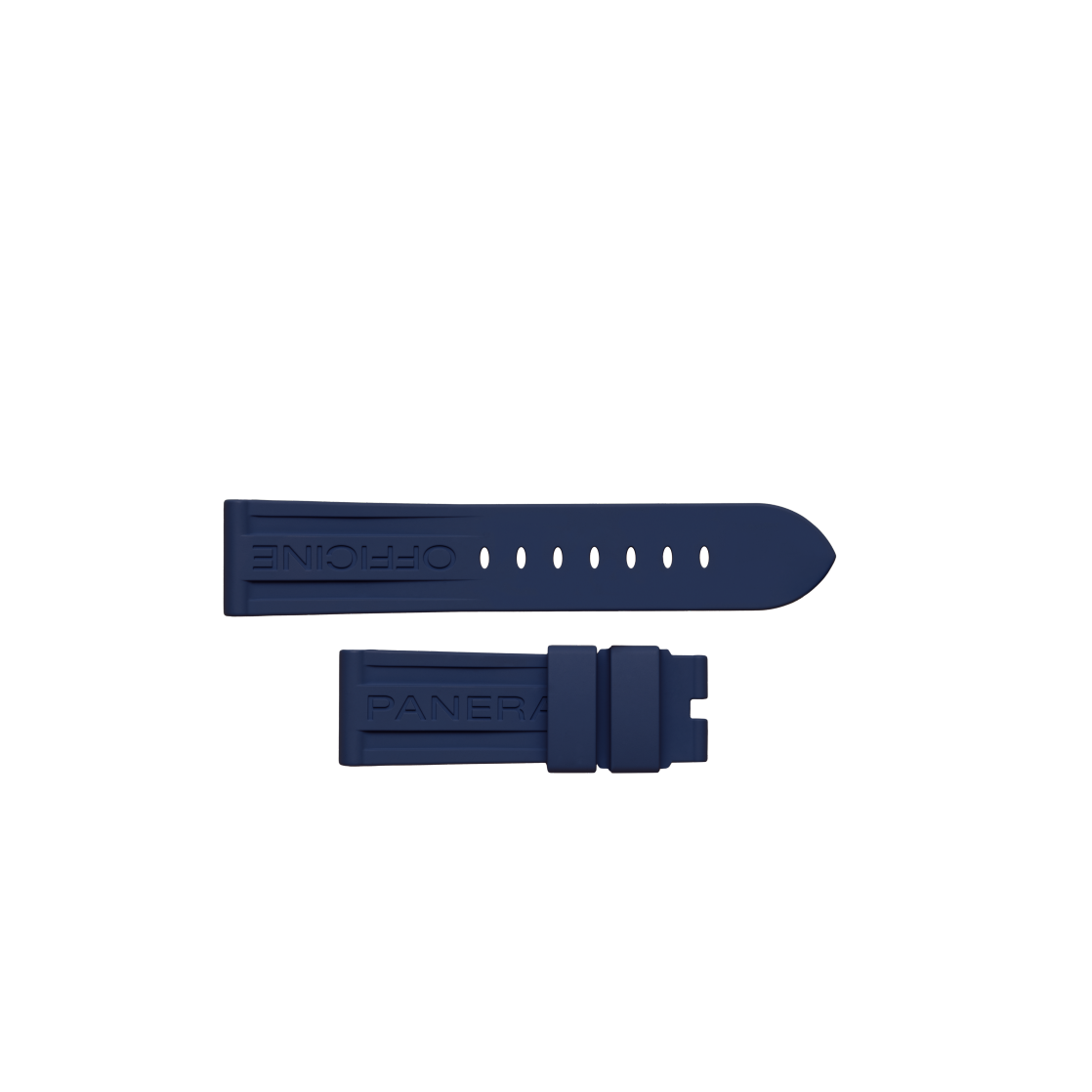 PANERAI Bracelet en caoutchouc bleu foncé MXE0S5ZP