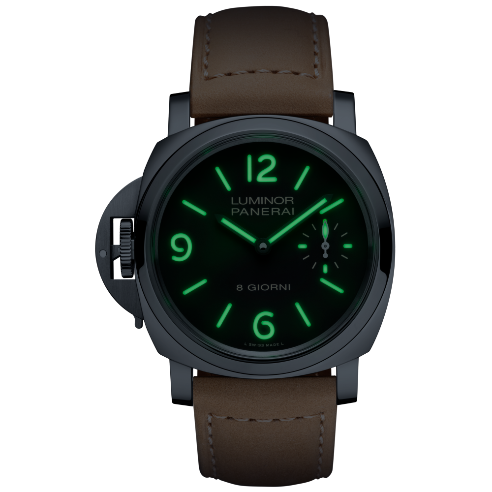 PANERAI Luminor Destro 8 Giorni PAM01655 night view