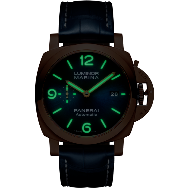 PANERAI Luminor Marina PAM01112 night view