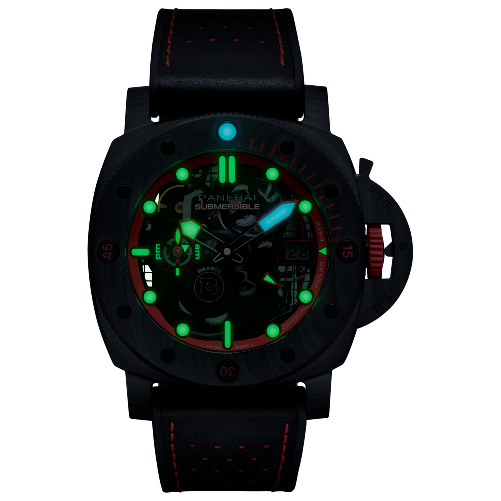 PANERAI Submersible S Brabus Experience edition PAM01285 night view