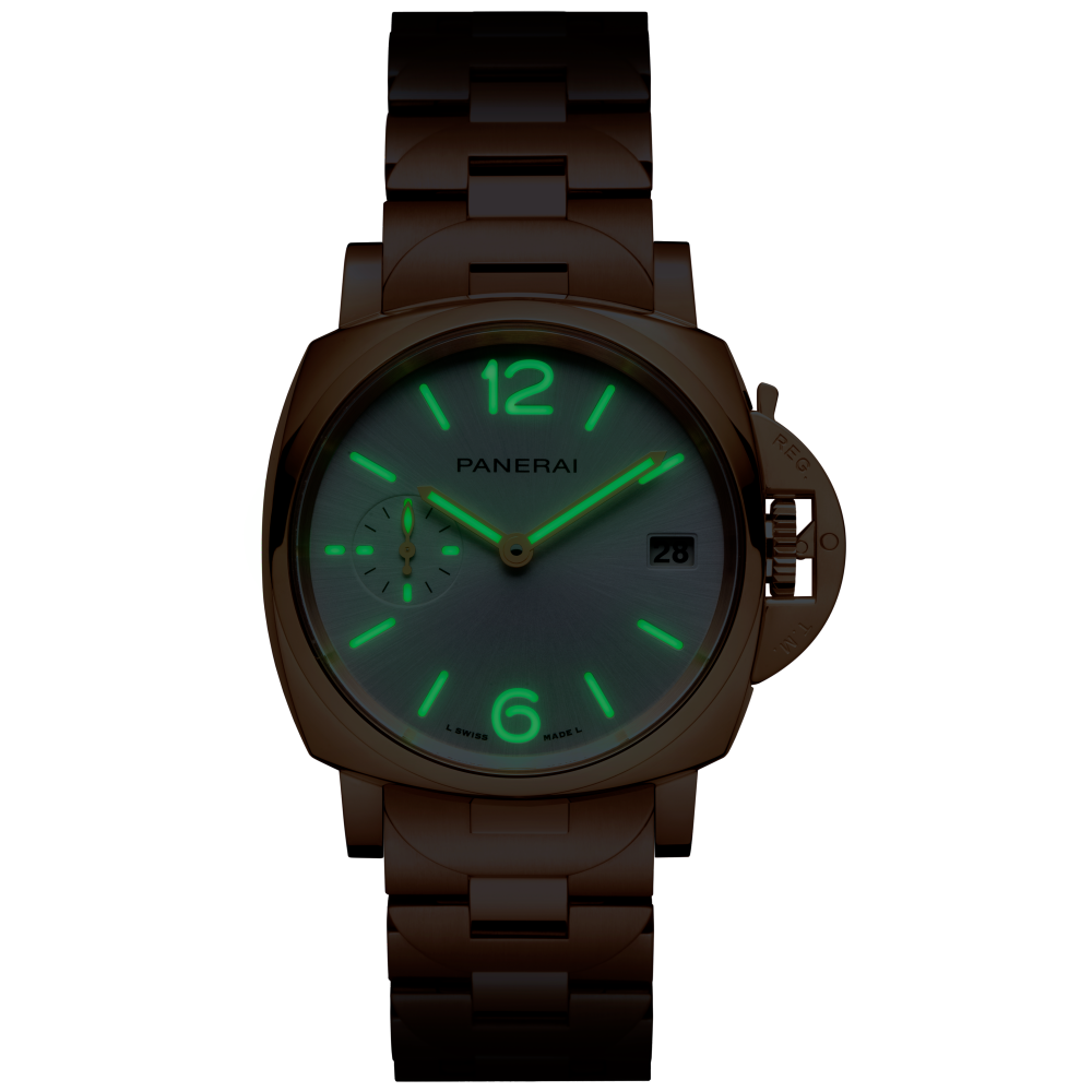 PANERAI Luminor Due TuttoOro PAM01326 night view