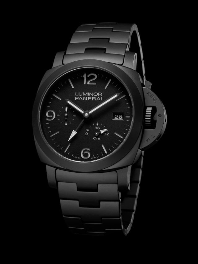 PANERAI Luminor GMT Power Reserve Ceramica PAM01674 Detail 