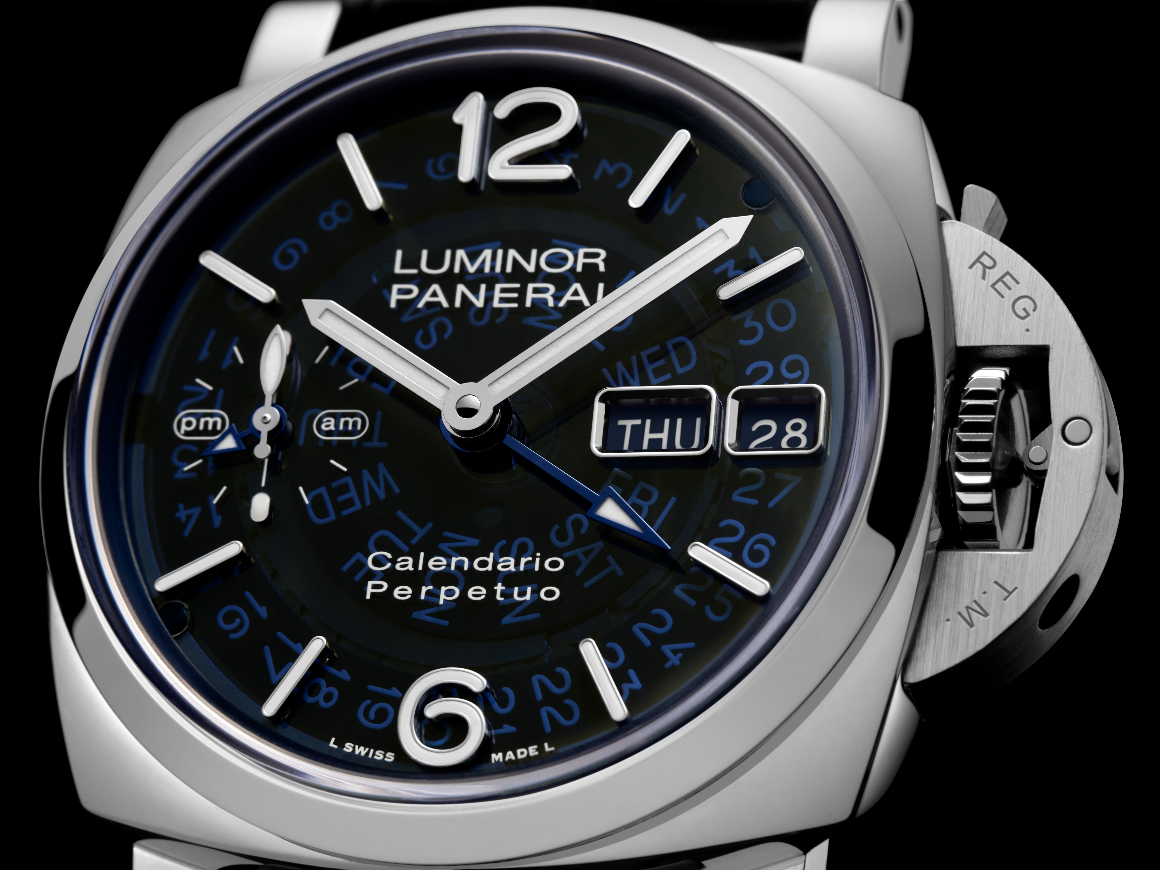 Panerai ルミノールパーペチュアルカレンダーGMT プラチナテック™ PAM